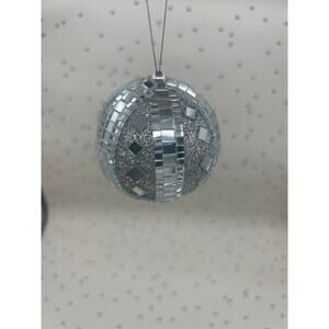 Mirrored Ball Tree Ornament